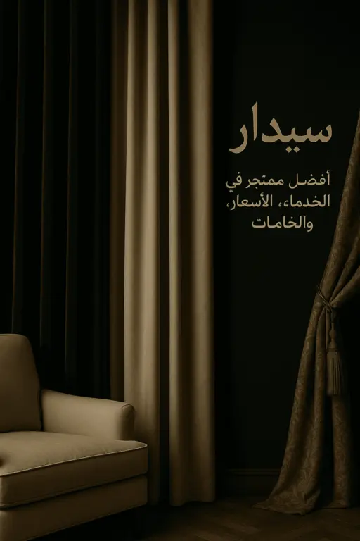 الستائر فى سيدار